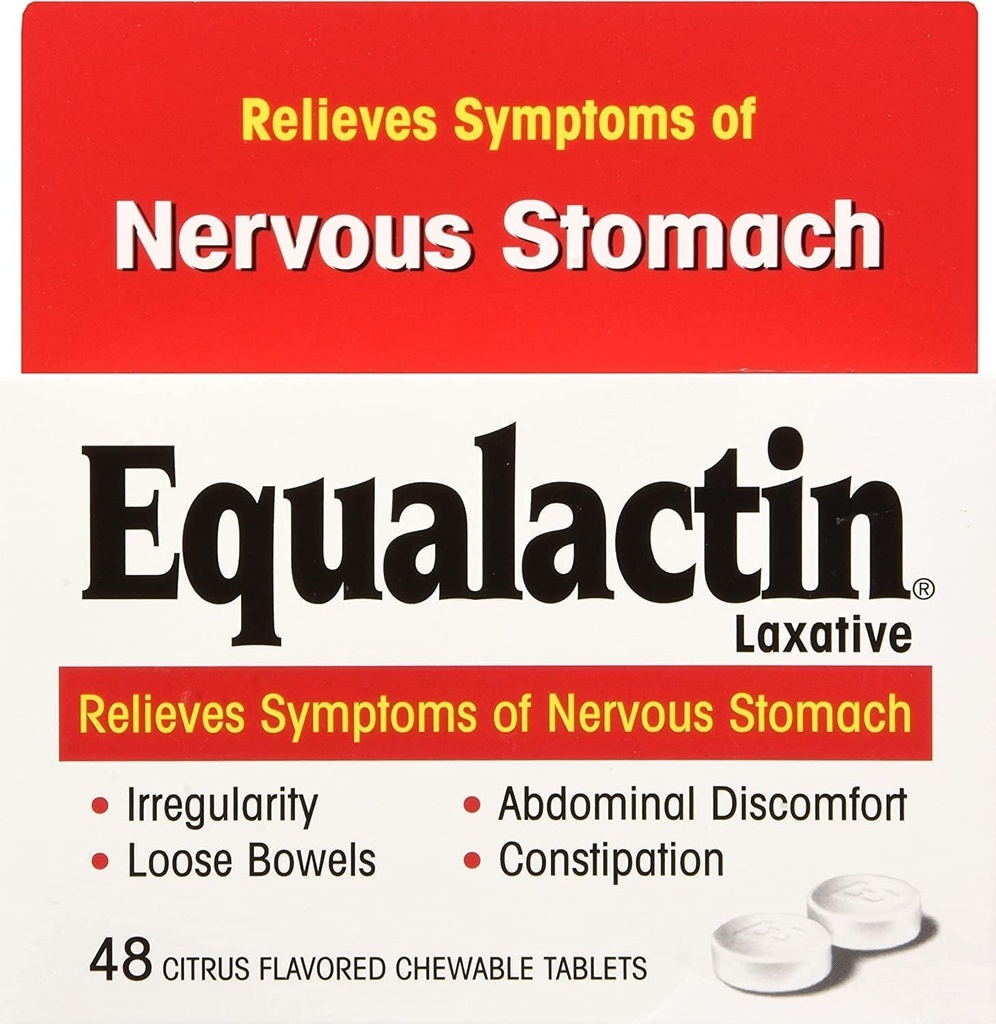Equalactin Laxative Chewable 48 Tabletler