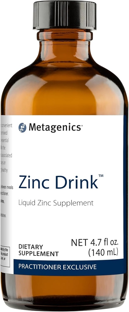 Metagenics PVC Immune System & Enzymes Support* - çinko Sulfate - Non-GMO, Gluten-Free, Vegetarian - 4.7 fl oz