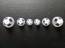 İşitme Aid Ear Piece Open Domes Set 6mm/9mm/12mm (3 Pairs) Comfortable PASP (Personal Sound Amplifiers Product) Ear Tips Invisible, Perfect for Open Air (Open fit)