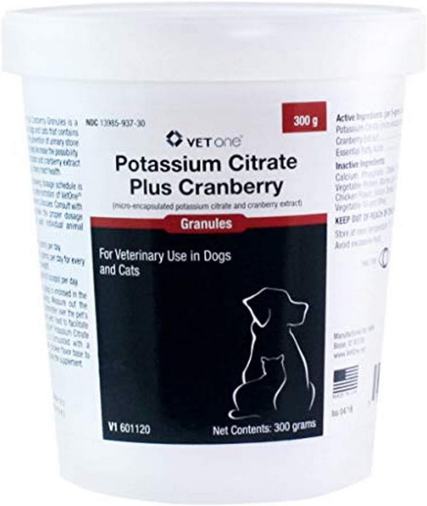 Vet One 601120 P Properties Citrate Plus Cranberry Granules 300 G