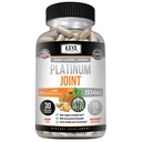 Kaya Naturals Platinum Mobility Turmeric - Bioperine, Glucosamine, Turmeric with Boswellia, Sağlıklı Doğal Hareketli Desteği, Turmeric Curcumin 1334 mg - 30 Capsules