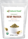 Organik Hemp Protein Toz - Unflavored & Unsweetened - Plantive Superfood for Smoothies, Shakes, Meal Selection, Snacks & Baking - Raw, Vegan, Non GMO, Gluten Free, Kosher - 1 lb