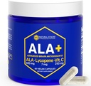 NATURAL STACKS Alfa Lipoic Asit 600 mg w/Lycopene ve C vitamini - Immunity & Cellular Function - Supplement for Brain Health Health