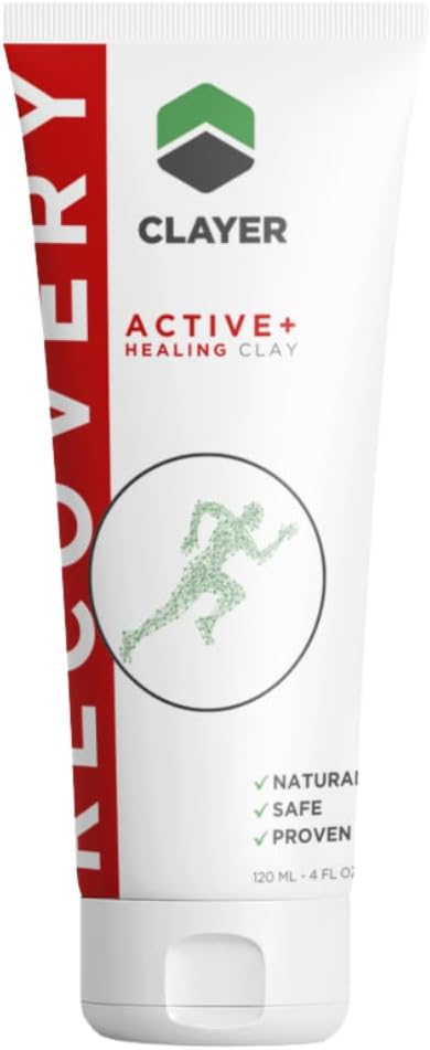 Θεραπεία Ασβεστίου Bentonite Πηλός για τους μυς και τον πόνο των αρθρώσεων - Έτοιμο προς χρήση - 100% Φυσικό - Επιστημονικά Αποδεδειγμένο - 4 fl. oz.