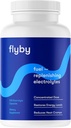 Flyby Electrolytechange Tabletleri - Pills & Capsules for Rapid Rehidr, Recovery, Keto & Cramps - Salts, Magnezyum, Pyum, sodyum - Paleo, Keto & Vegan Dostu - 100 Capsules
