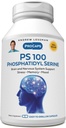 ANDREW LESSMAN PS 100 Phosphatidyl Serine - 240 Κάψουλες - Υποστηρίζει τον εγκέφαλο και το νευρικό σύστημα, τη μνήμη, τη γνωστική λειτουργία. Απαραίτητο για την παραγωγή και απελευθέρωση νευροδιαβιβαστών. Χωρίς πρόσθετα