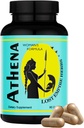 Lost Empire Herbs Athena Woman's Formula | Dong Quai, Shatavari, Pine Pollen, Schisandra, Goji, Seabuckthorn, Longan Herbal Mix for Women | 90 Count - 30 Day Supply