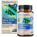 Motherlove More Γάλα Moringa. Αύξηση προσφοράς μητρικού γάλακτος, 45 μέτρα (πακέτο του 1)