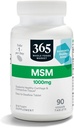 365 by Whole Foods Market, MSM 1000Mg, 90 Tablets
