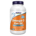 NOW Συμπληρώματα Τροφίμων, Omega-3 180 EPA / 120 DHA, Μοριακά Αποσταγμένο, Καρδιαγγειακή Υποστήριξη*, 200-Fish Ζελατίνη Softgels, Συσκευασία μπορεί να ποικίλει