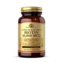 Solgar Biotin 10000 mcg Sebze Capsules Enerji Metabolism Sağlıklı Skin Nails Saç Süper Yüksek Potency NonGMO Vegan Gluten Ücretsiz Süt Ücretsiz Kosher Hizmetleri, Standart Ambalaj, Unflavored, 120 Kont