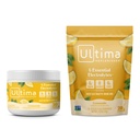 Ultima Replenisher Ηλεκτρολυτικό Ποτό σε σκόνη Mix Bundle – Χωρίς ζάχαρη – Λεμονάδα, 30 Σερβιρίσματος Canister και 20 Stickpacks – 6 Ηλεκτρολύτες και Ορυκτά – Κετοφιλικά, Vegan, Μη ΓΤΟ