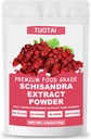 Premium εκχύλισμα Schisandra 10:1 σκόνη, 100% φυσική σκόνη, χωρίς ΓΤΟ, χωρίς πρόσθετα, Vegan