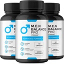M.E.N Balance Pro Capsules - Resmi Erkekler Prostat Heath'i Desteklemek için Prostat Heath, All Natural Formula for Energy Levels & General Well-Being, Premium M.E.N Balance Pro İncelemeleri (3 Paket)