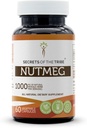Μυστικά των καψακίων Nutmeg 60, 1000 mg, Nutmeg (Rou Dou Kou, Myristica Fragrans) Αποξηραμένοι καρποί (60 κάψουλες)