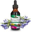 Doğa Gentian Kök Low-Alcohol 1000 mg 2oz Ekstraksiyon | Digestion & Liver Function | Gluten-Free, Non-GMO & Kosher Sertifikalı | Single Count