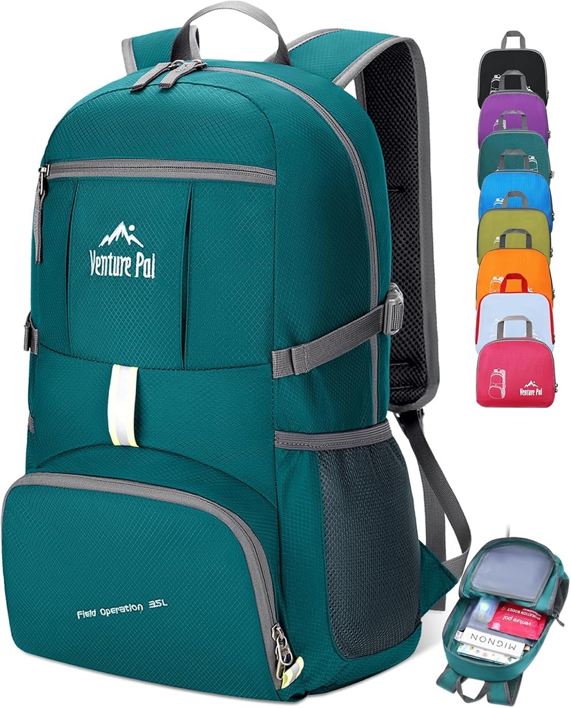 Girişim Pal 35L Ultralight Hafif Packable Foldable Travel Camping Hiking Açık Spor Salonu