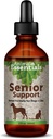 Animal Essentials Senior Support for Dogs & Cats Supplement - Γαϊδουράγκαθο γάλακτος, για Γάτες & Σκύλους, Υποστήριξη νεφρών κατοικίδιων ζώων, συμπλήρωμα βοτάνων - 2 fl Oz