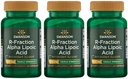 Swanson Triple Strength R-Fraction Alfa Lipoic Asit - Sağlıklı Kan Baskı ve Teslimatlar Essential Nutrients - (30 Capsules, 300 mg each) (3 Pack)
