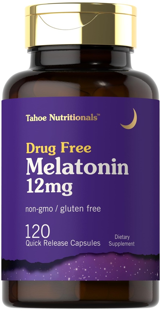 Tahoe Διατροφικά Μελατονίνη 12 mg 