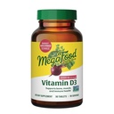 MegaFood Vitamin D3 2000 IU (50 mcg) - Gerçek Gıda ile D Supplements, Immune Support, Supports Bones, Teeth & Muscles, Vegetarian, sertifikalı Non-GMO, Kosher – 90 Tablet, 90 Hizmet