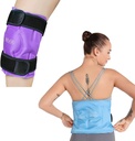 REVIX Knee and Back Ice Pack for Injuries Reusable, Gel Ice Wrap with Cold Compress Therapy