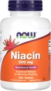 Şimdi Gıdalar - Niacin 500 mg 250 sekme (Pack of 2)