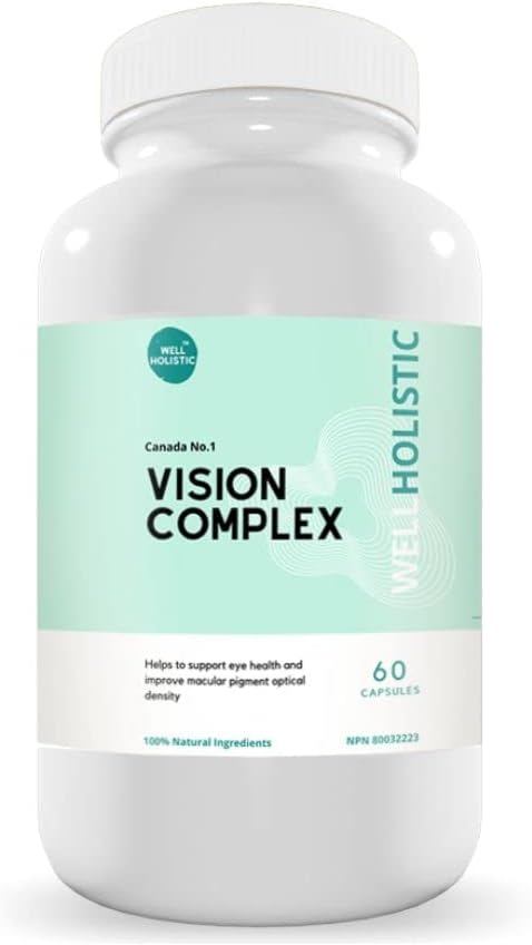 Vizyon Kompleksi 60 Capsules - Eye Vitamin & Mineral Supplement, Contains Lutein, C vitamini, Quercetin, Bilberry & Citrus Bioavonoids