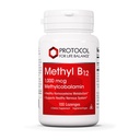 ΠΡΩΤΟΚΟΛΛΟ ΓΙΑ ΖΩΗ ΥΠΟΛΟΙΠΟ Μεθύλιο B12 1.000mcg - Βιταμίνη B12 για Homocysteine Μεταβολισμός - Υποστήριξη Εγκεφαλικό Υγεία & Υγεία Νευρικό Σύστημα - Kosher, Hahal & Vegan - 100 Lozenges