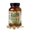 Santa Cruz Paleo Pre-Feast Digestive Enzymes for Women and Men, Fiber Supplement for Gut Health & Digestive Health, Gluten Free, Keto, Sugar Free, Paleo, Bromelain, Ginger Root, 60 Capsules