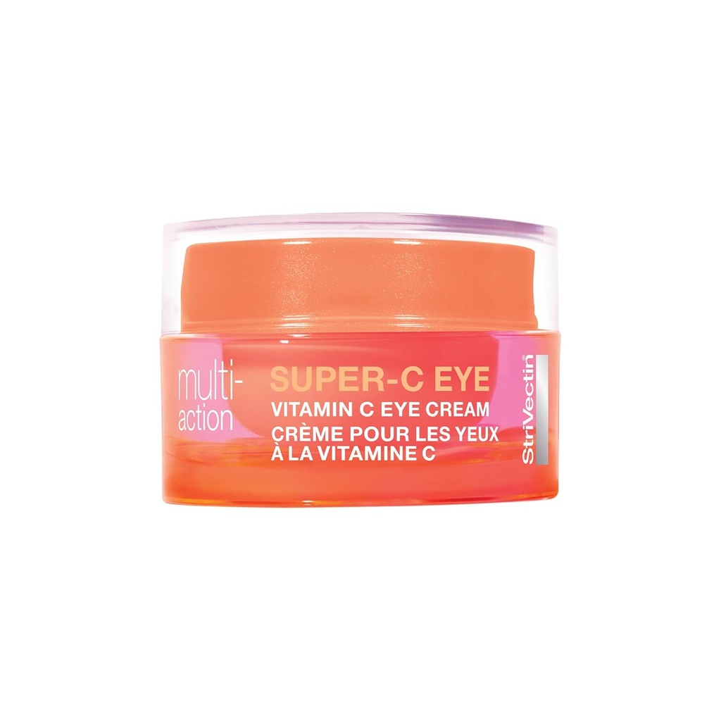 StriVectin Super-C Eye Vitamin C Eye Cream, Φωτισμός και σύσφιξη, Boost Dullness του δέρματος με υαλουρονικό οξύ