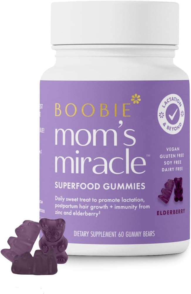 Boobie Bears Γαλουχία υποστήριξη Gummies 