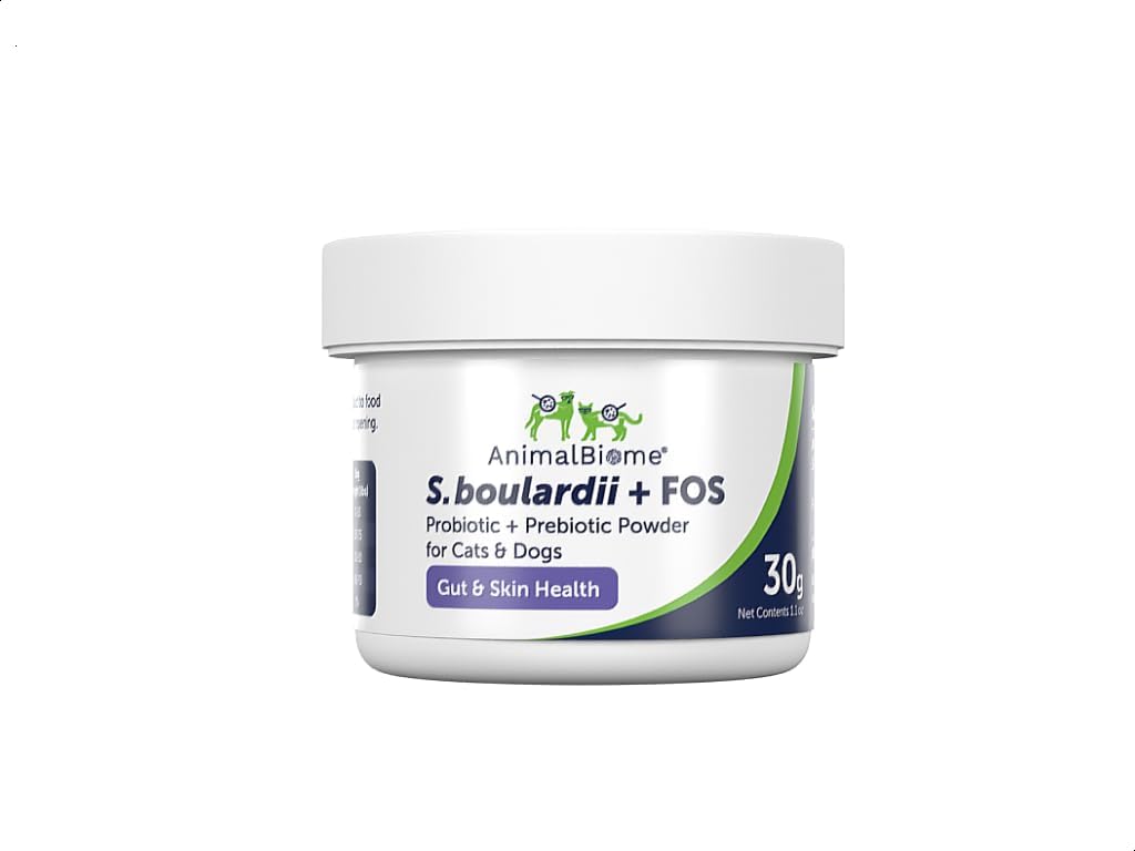 AnimalBiome S boulardii + FOS για γάτες και σκύλους Προβιοτικό - 30g