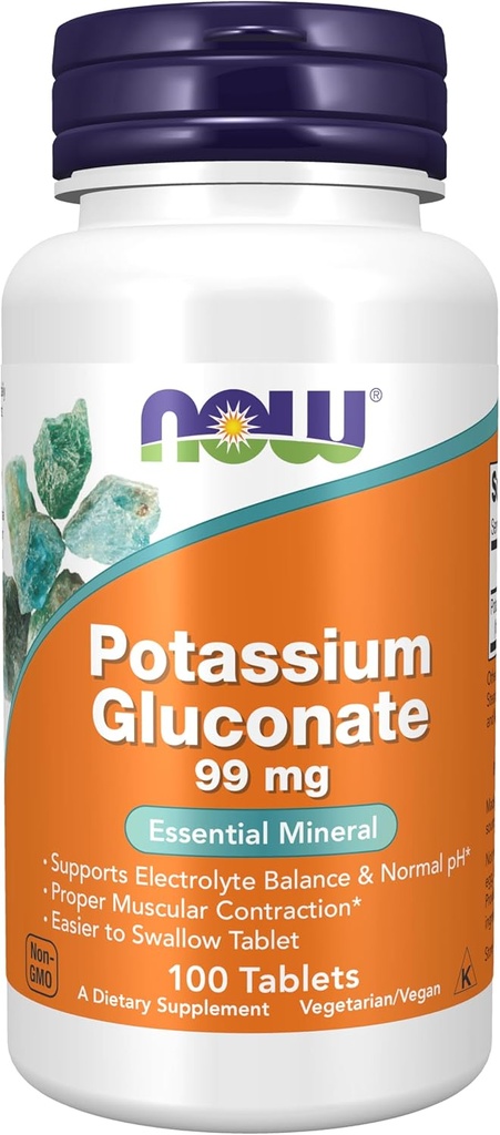 Şimdi Gıdalar Tamamlar, Pyum Gluconate 99 mg, Easier to Swallow, Essential Mineral*, 100 Tablet