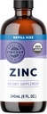 Kadınlar ve Erkekler için Vimergy Organik Çinko Supplements (7.5 mg Sıvı Çinko Oda başına) Hızlı-Absorbing Immune Support, Sağlıklı Bones & Skin, USDA sertifikalı Organik, Vegan, 120 Hizmete Kadar (240mL)