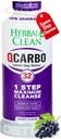 Herbal Clean Qcarbo32 Ίδια μέρα Detox Cleanse Drink (32 fl oz) - Σταφυλόχορτο Full Body Cleanse* Detox Drink for high Toxin Level*, Vitamin B2 and Vitamin B12 for Men & Women