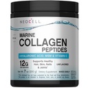 Neocell Marine Collagen with Hyaluronic Acid, MSM ve Vitamin C, Chem Collagen Supplements, For Skin Care and Joint Health, Unflavored, Toz, 7 oz, 1 Canister