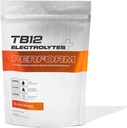 TB12 Elektrolytes Plus Performansı - Pre-Workout Electrolytes Toz with Adaptogens & Nootropics | Supports Energy, Focus, and Endurance | Sugar Free, Vegan, Non GMO Electrolyte Toz Paketleri