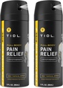 TIDL Kriyoterapi Ağrısı Kombine, 3 Oz ( 2) Hedeflenen Grafik Ağrısı, Organik, Bitki bazlı Menthol, Arthritis için Anında Soğutma, Back & Diz Ağrısı