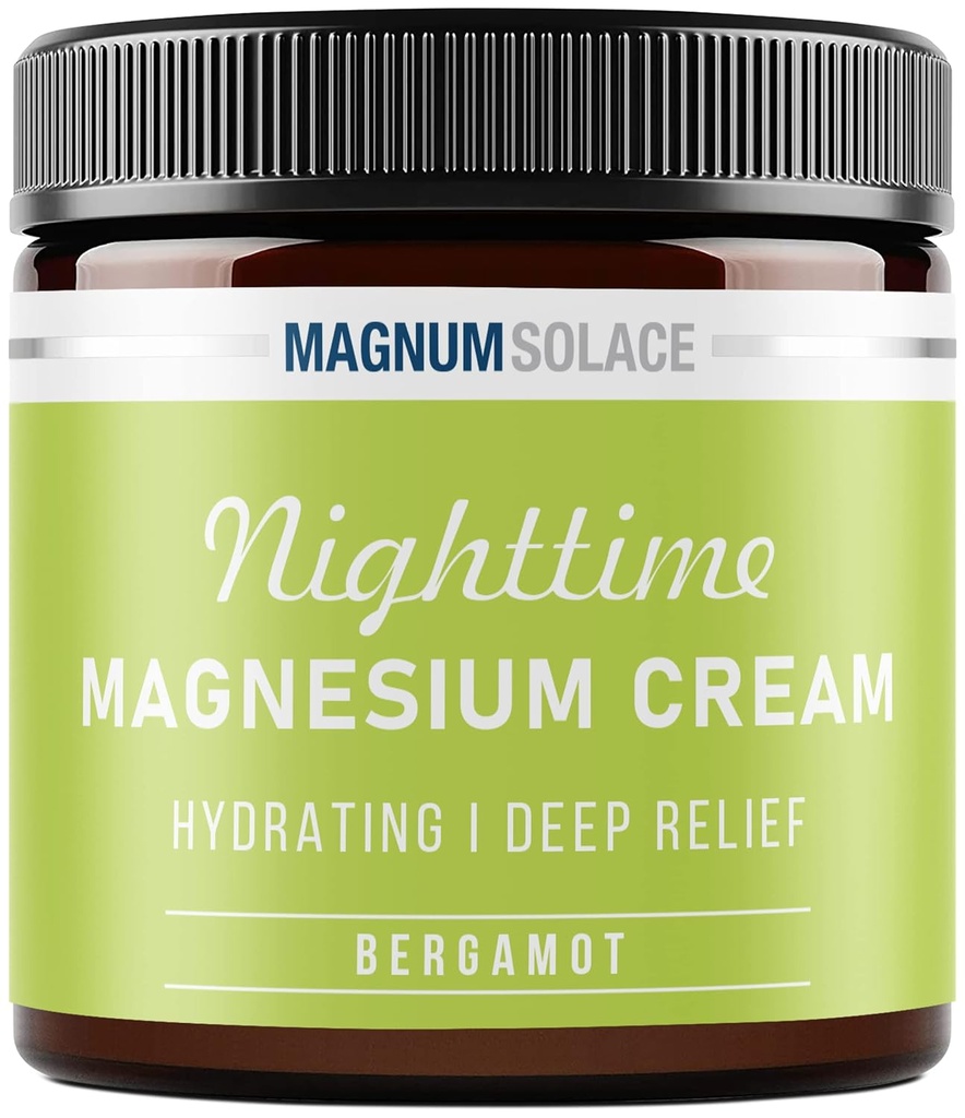 Κρέμα Μαγνησίου – Topical Magnesium Lotion for Nighttime Relief for Leg Cramps, Sleep & Muscle Soreness – Ασφαλής για παιδιά (Bergamot)