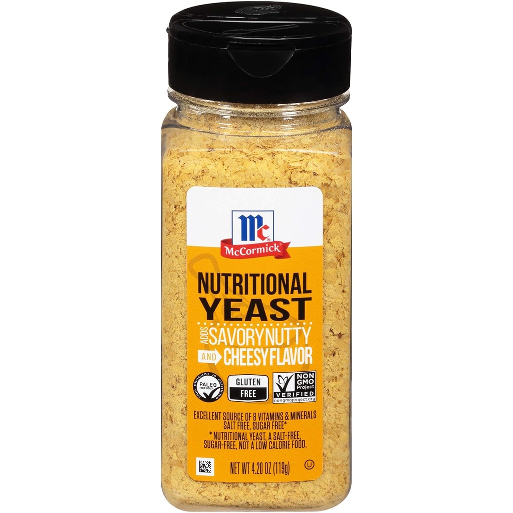 McCormick Διατροφική μαγιά (Prinkle on Everyday Recipes to Add Rich Umami Flavor), 4.2 oz