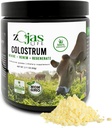 Colostrum Supplement, 100% Grass Fed, from Organic Farms, Colostrum Powder for Immunity, Gut Health, Wellness - Made with Regenerative Farming Practices, 30 Day Supply, Unflavored