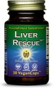 HealthForce SuperFoods Liver Recovery - Natural Liver Cleanse - Milk Thistle & Dandelion Root - Gluten-Free & Vegan - 30 Capsules