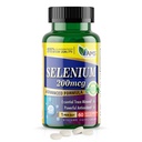 Amerika Medic & Science Selenium 200 mcg (1 60 Tablet paketi) Erkekler ve Kadınlar için Saf Diyetsel Tamam, Essential Trace Mineral ve Güçlü Antioksit Immune Desteği ve Tiroid Sağlığı için En İyi