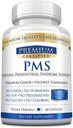 PMS Support - All Natural Hormonal Balance - Çevrim Düzenlemesi, Mood and Energy Advancedr, Skin Support - Evening Primrose Oil, Food, Bioperine - 60 Capsules