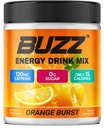 Sabah Buzz Energy Drink Toz - Enerji Boost Drink Mix - Sugar-Free Energy with Antioksis - Morning Kickstart and Sports Nutrition Endurance Ürün - 30 Hizmet, Orange Burst, 8 Ounces