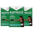 Biofreeze Pain Relief Patches, Arthritis Pain Reliver, γόνατο & κάτω πλευρά Pain Relief Patch, Sore Muscle Relief, Neck Pain Relief, FSA Επιλέξιμη, 3 Pack (5 Biofreeze Menthol Patches)