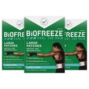 Biofreeze Pain Relief Patches, Arthritis Pain Reliver, Diz & Lower Back Pain Relief Patch, Sore Muscle Relief, Boy Pain Relief, FSA Eable, 3 Pack (5 Biofreeze Menthol Patches)