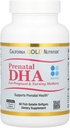 California Gold Beslenme Prenatal DHA, Omega-3 Fatty Asits DHA ve EPA Plus Hamile ve Hemşire Anneleri için Choline, 900 mg, 60 Fish Gelatin Softgels (450 mg per Softgel)