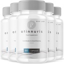 Laboratuvarları Atinnuris Capsules, Diyetsel Supplement Soothe Ear Nerves'e yardım etmek için, Sağlıklı İşitme, Gelişmiş Formula Pilleri - 5 (300 Capsules) Paket